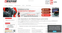 Desktop Screenshot of erepar.fr